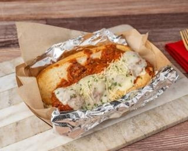 Meatball hoagie.