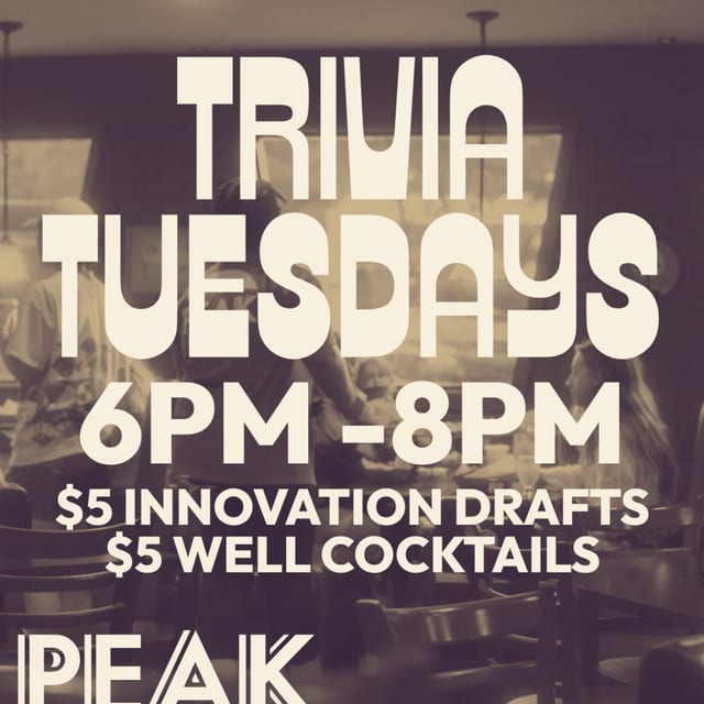 Trivia Tuesdays!