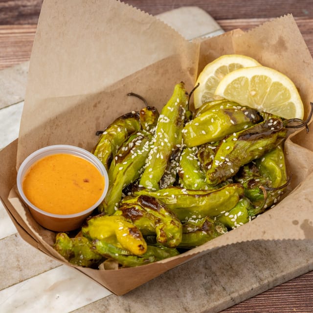 Shishito Peppers.