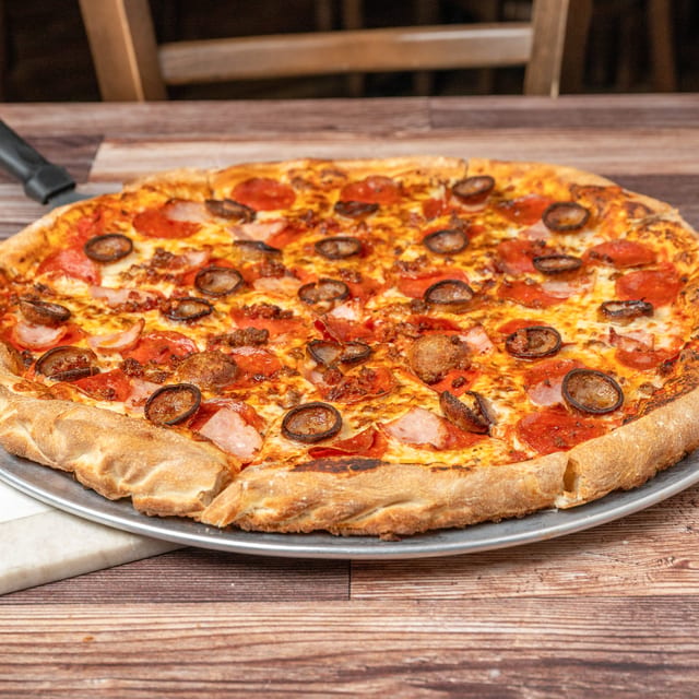 Meatza Pizza.